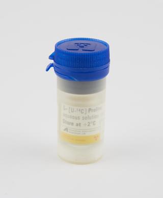 Labelled dummy sample of Prolene