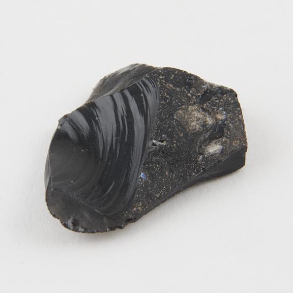 One piece of obsidian