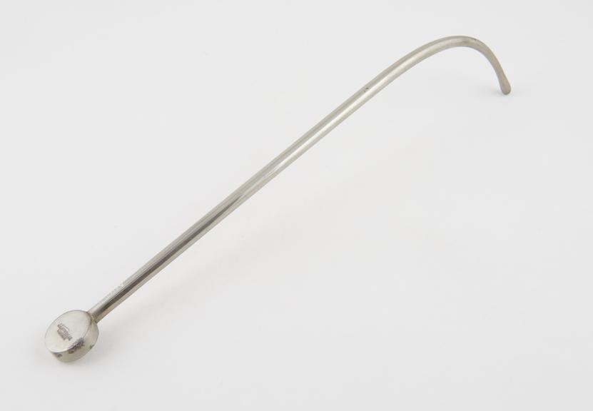 Olive-ended urethral sound or Lister's bougie, gauge 9/12