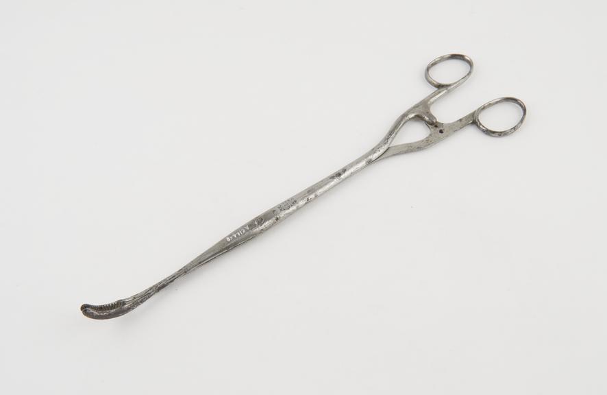 Lloyd Roberts uterine forceps, steel