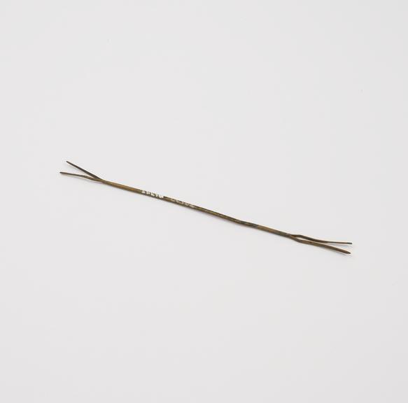 Double bifurcated probe, bronze, Roman, found in Tiber