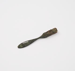 Bronze spatulate knife | Science Museum Group Collection