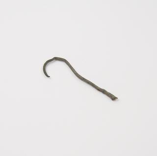 Hook, bronze, incomplete, Roman, 199BC-500AD