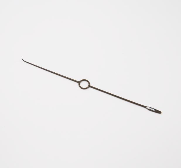 Brass copy of combined spatula and retractor(?), original Roman
