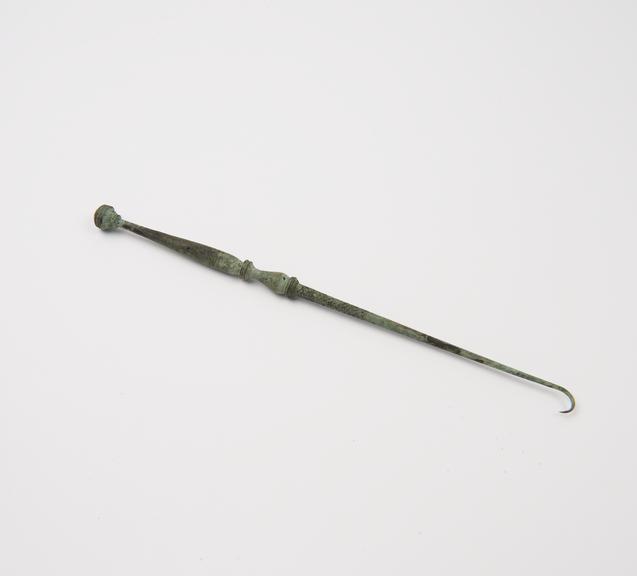 Retractor, bronze, Roman, excavated in tombs at Ostia, 1932