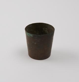 Small bronze pot, date and provenance unknown
