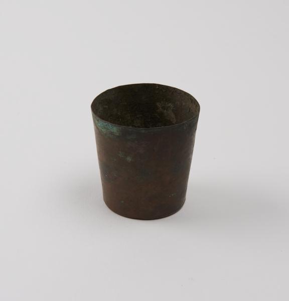 Small bronze pot, date and provenance unknown