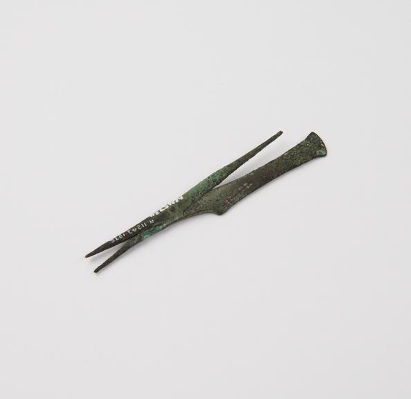 Scissors, bronze, siad to be Egyptian