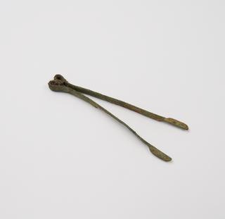 Forceps, bronze, Roman, from Scalzi collection