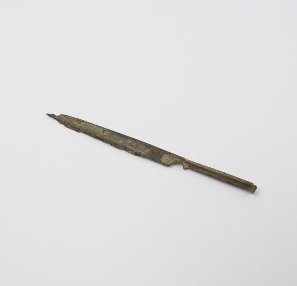 Knife blade only, bronze, Schleicher collection