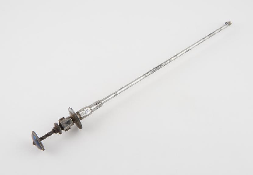 Rack and pinion type lithotrite (incomplete) by Luer, Paris, c