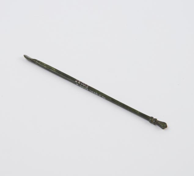 Spatula with small blade, bronze, Roman, from Sforza collection