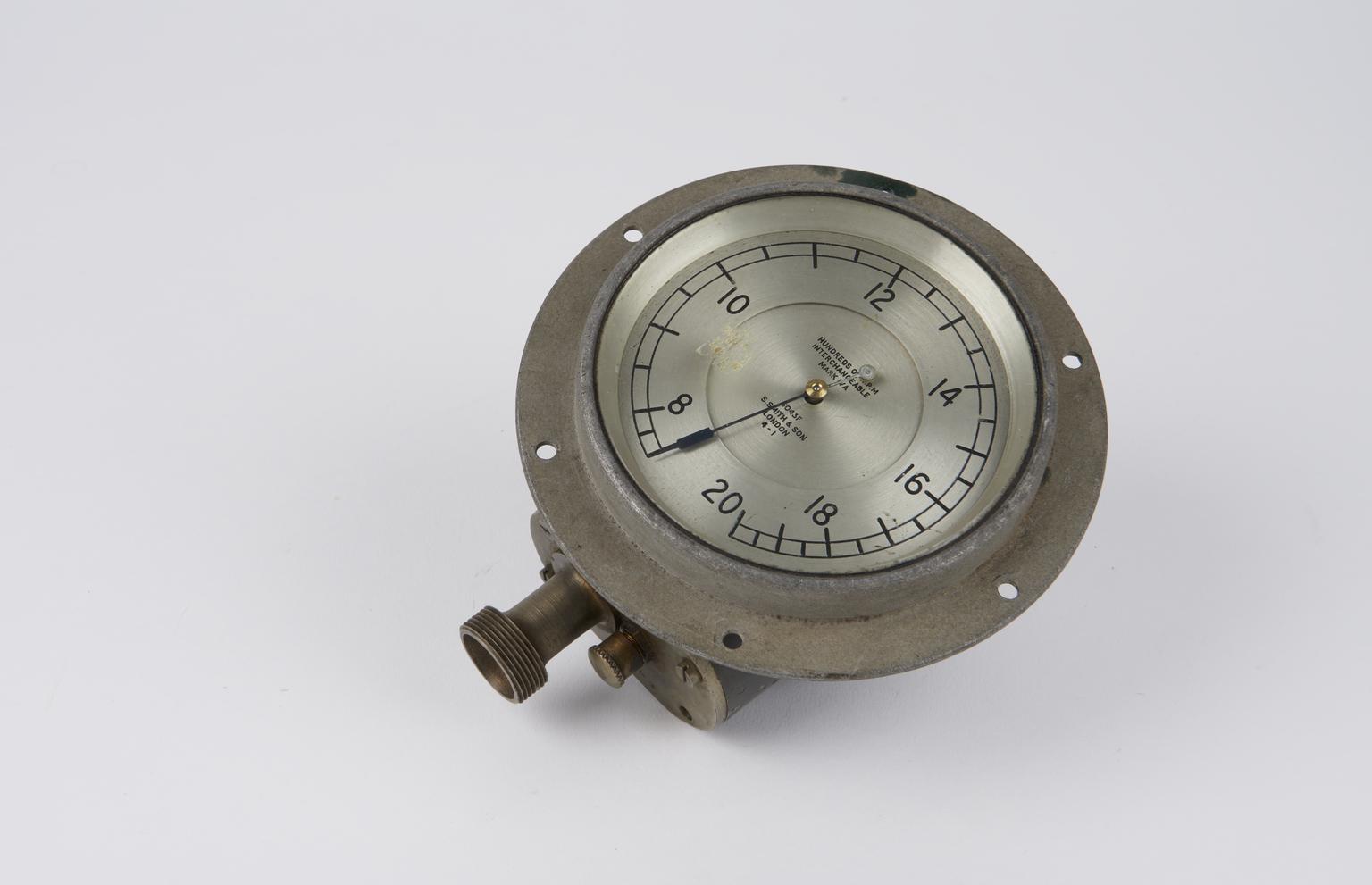 Engine Counter Aircraft engine revolution counter. | Science Museum Group Collection