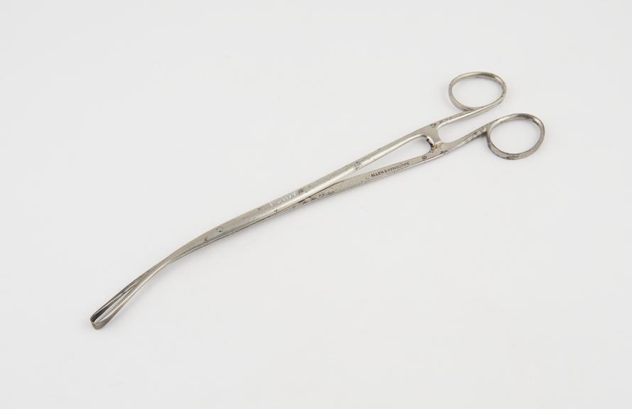 Teale's uterine forceps, vulsellum, steel