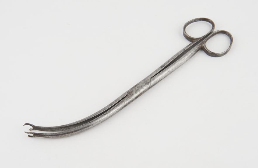 Uterine forceps, vulsellum, steel, 19th century