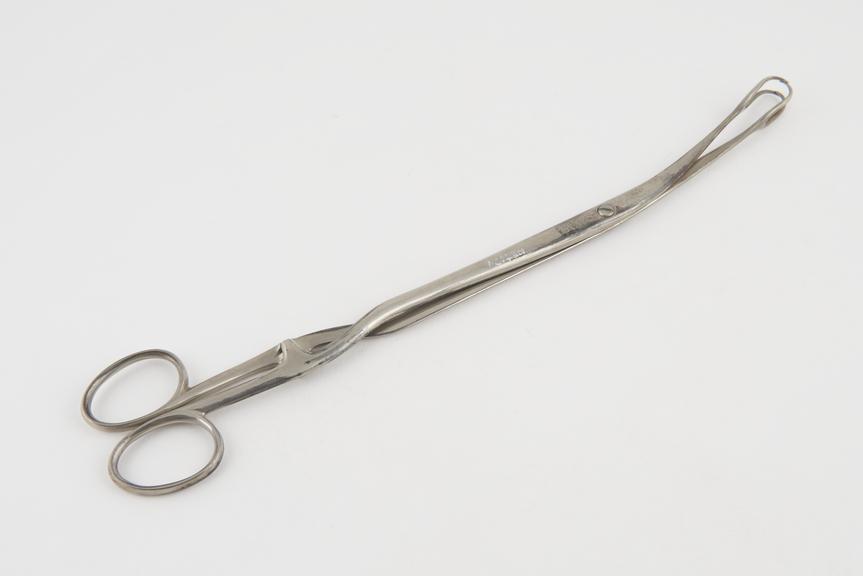 Uterine forceps, vulsellum, steel, plated, 1880-1920