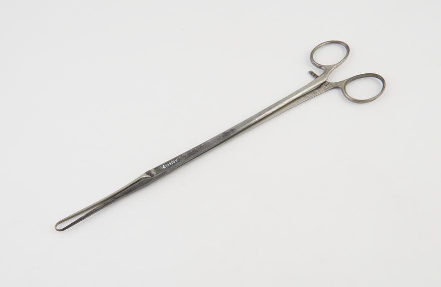 Uterine forceps, vulsellum, steel, by Collin of Paris