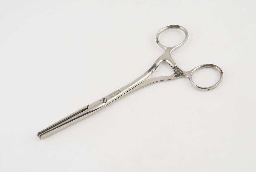 Hysterectomy forceps, Doyen, nickel-plated steel