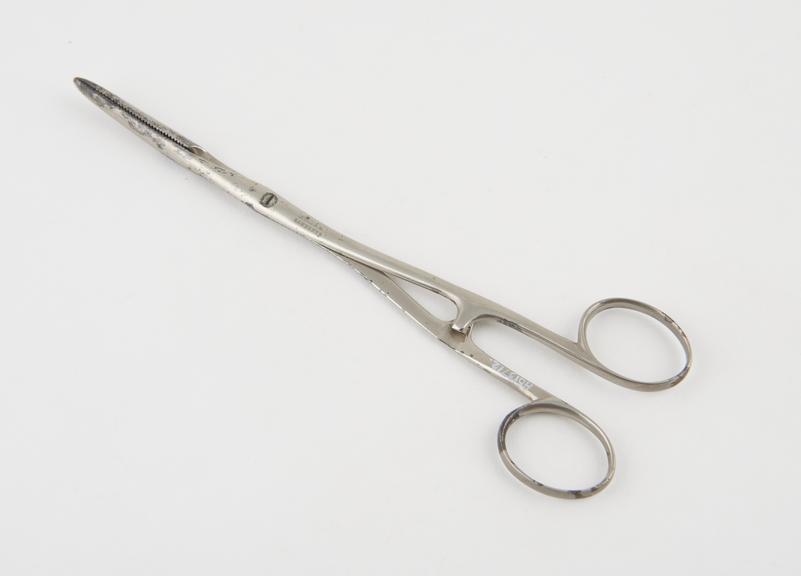 Doyen's hysterectomy forceps, modified by Galabin, steel