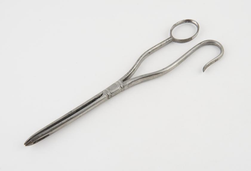 Forceps, steel, 18th century