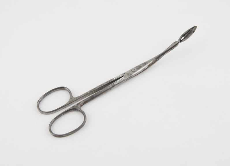 Uterine polypus forceps, steel, 19th century