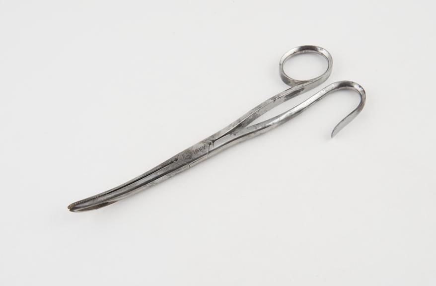 Uterine forceps, for removal of polypus, steel