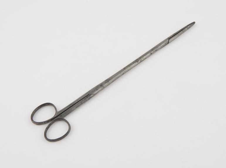 Dressing forceps, uterine, steel, by Ferguson of London