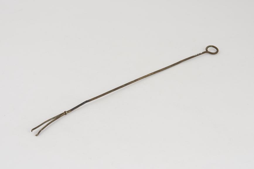 Sponge holder, steel, 19th century