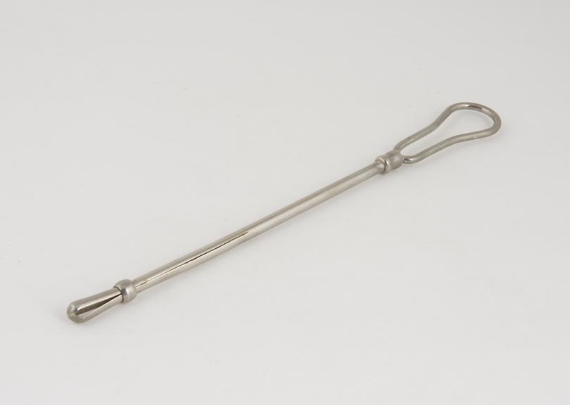 Sponge holder, steel, nickel-plated, early 20th century