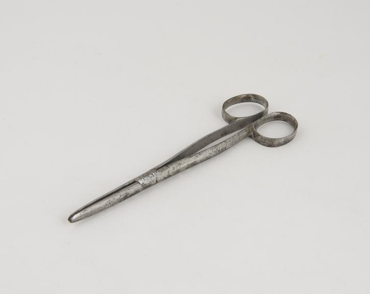 Dressing forceps, steel, by Cluley of Sheffield, 1813-1837