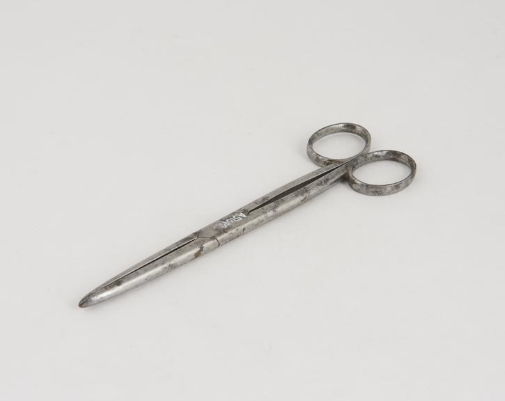 Dressing forceps, steel, mid-19th century