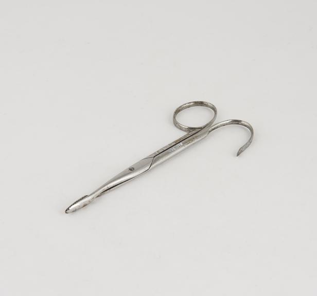 Dressing forceps, steel, by Ferguson of London, 1822 to 1869