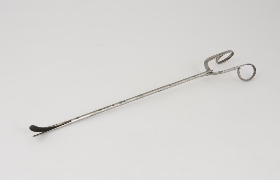 Forceps, urethral, for removing stone, steel, by Pratt of Londo