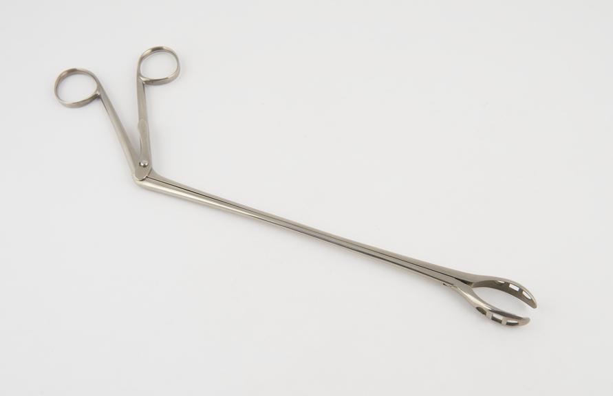 Ovum forceps, Lawson Tait, steel, nickel plated