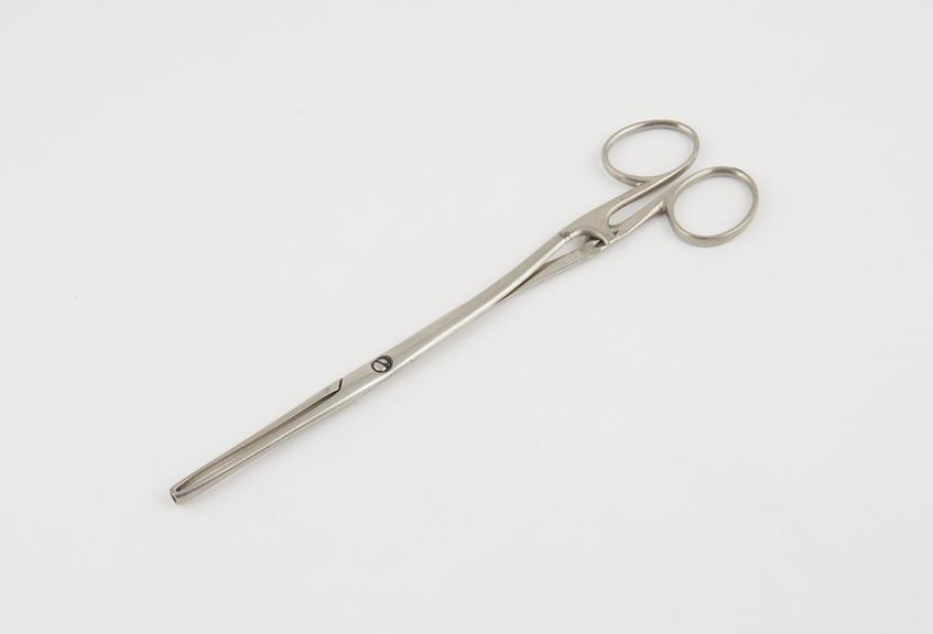 Uterine forceps, vulsellum, steel, nickel-plated, 1880-1920