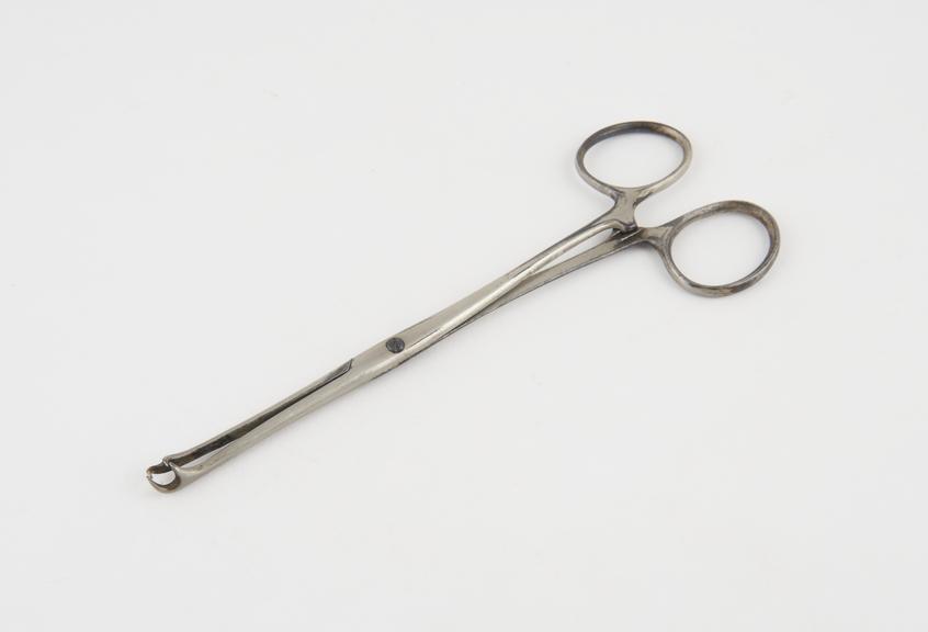 Uterine forceps, vulsellum, steel, mid 19th century