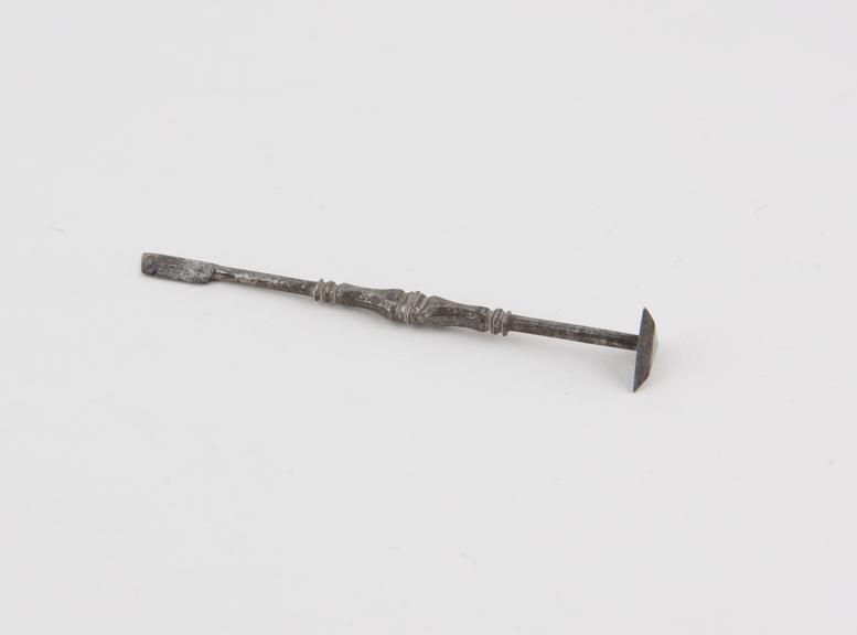 Dental descaler, steel, double ended, Europe, 1701-1800