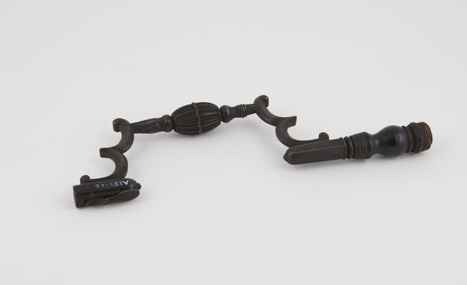 Brace and bit cranial trephine, brace only