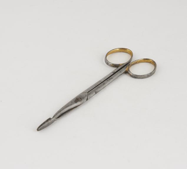 Dressing forceps, steel, by Mayer and Meltzer of London