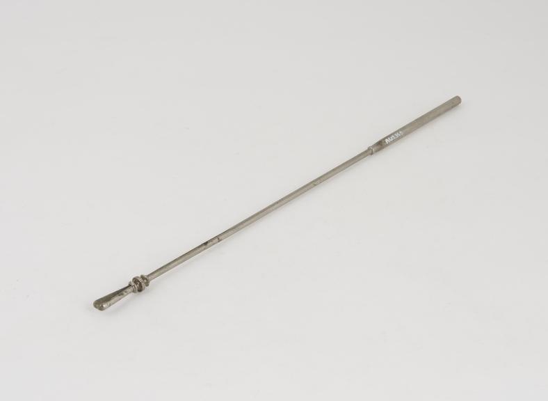 Sponge holder, steel, 1880-1920