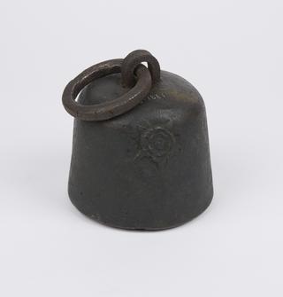 Avoirdupois bronze Exchequer weight