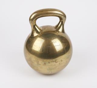 1 Maund Indian brass weight