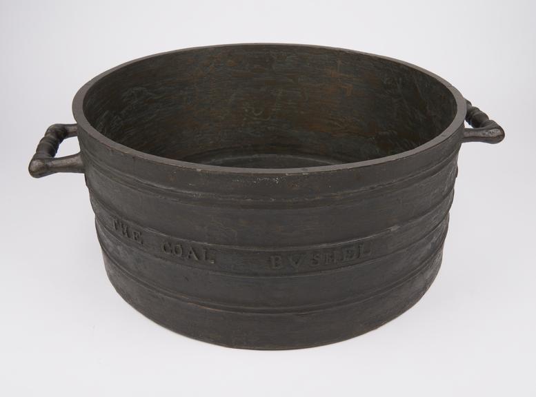 Bronze coal bushel of George II, 1730