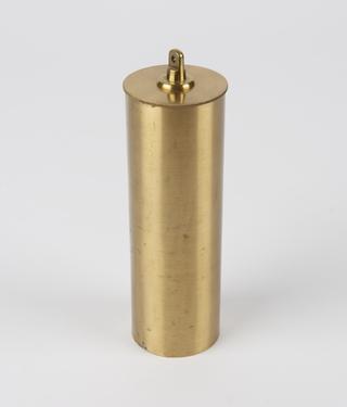 Brass weight containing lead