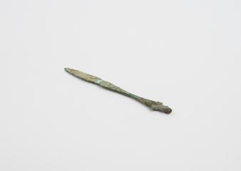 Spatula, bronze, broken, Roman, 199BC-500AD