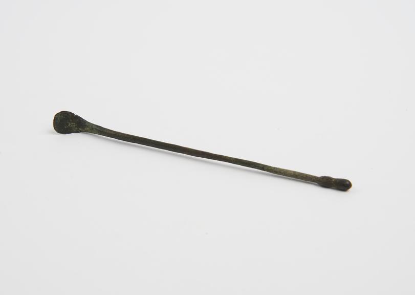 Combined spatula and probe, bronze, Scalzi collection, Roman