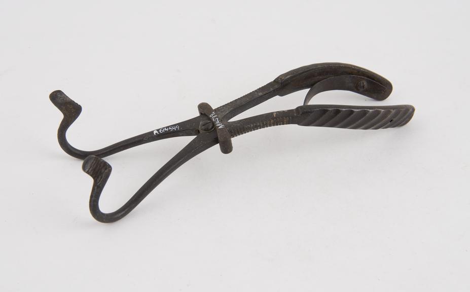 Fergusson's mouth gag, steel, probably British, 19th century