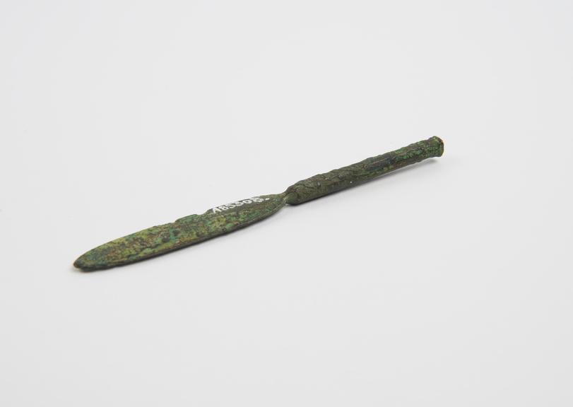 Copy of surgical knife belonging to Gaius Firmius Severus