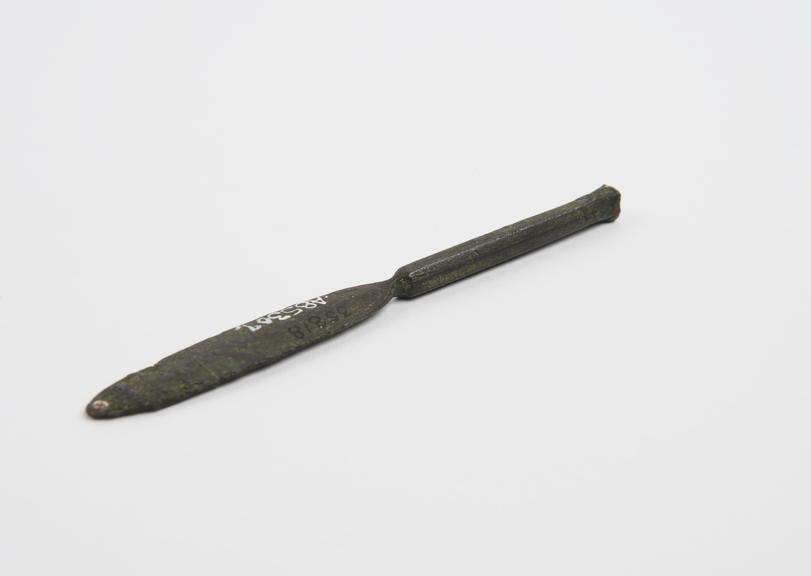 Copy of surgical knife belonging to Gaius Firmius Severus