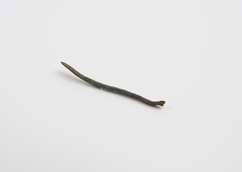 Part of spatula, bronze, Roman, 199BC-500AD